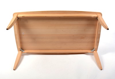 Lot 74 - A Danish Gangso Mobler long john coffee table of rectangular form