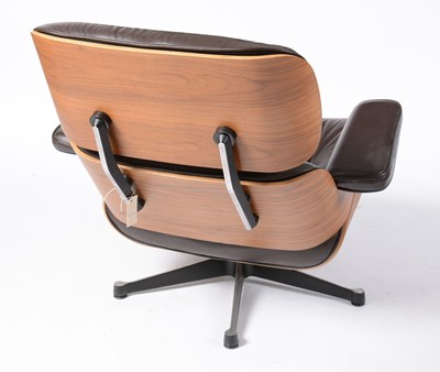 Lot 75 - After Charles & Ray Eames for Herman Miller: a contemporary Lounge chair and foot stool.