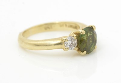 Lot 461 - Tiffany & Co.: a tourmaline and diamond ring