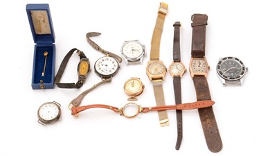Lot 238 - An assortment of wristwatches