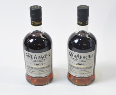 Lot 821 - The GlenAllachie Speyside single malt whisky, two bottles