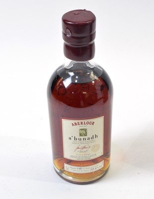 Lot 810 - Aberlour a'Bunadh Single Speyside Malt Whisky, one bottle