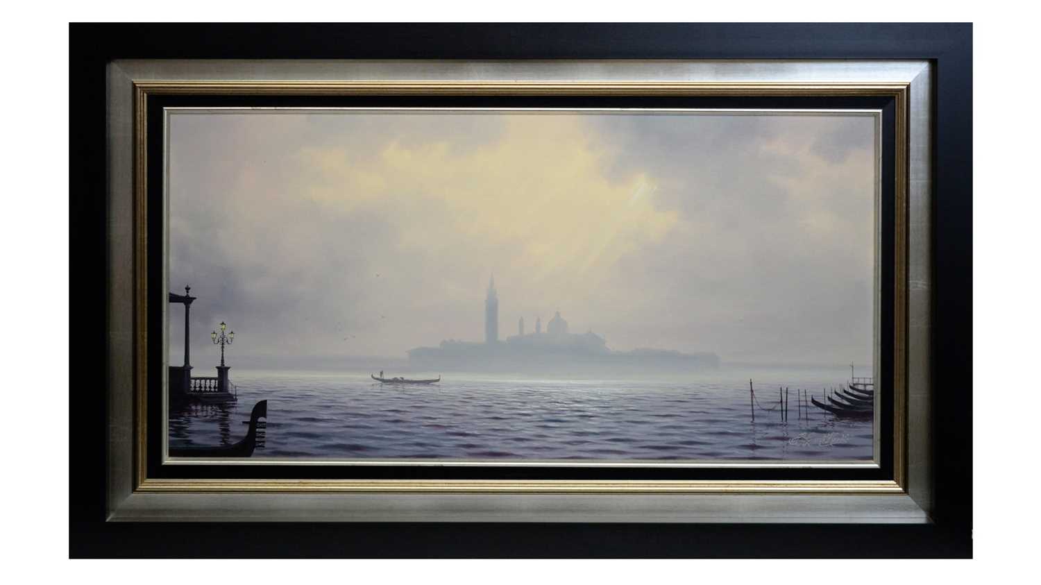 Lot 288 - Andrew Grant Kurtis - Sparkle Haze, Venice | oil