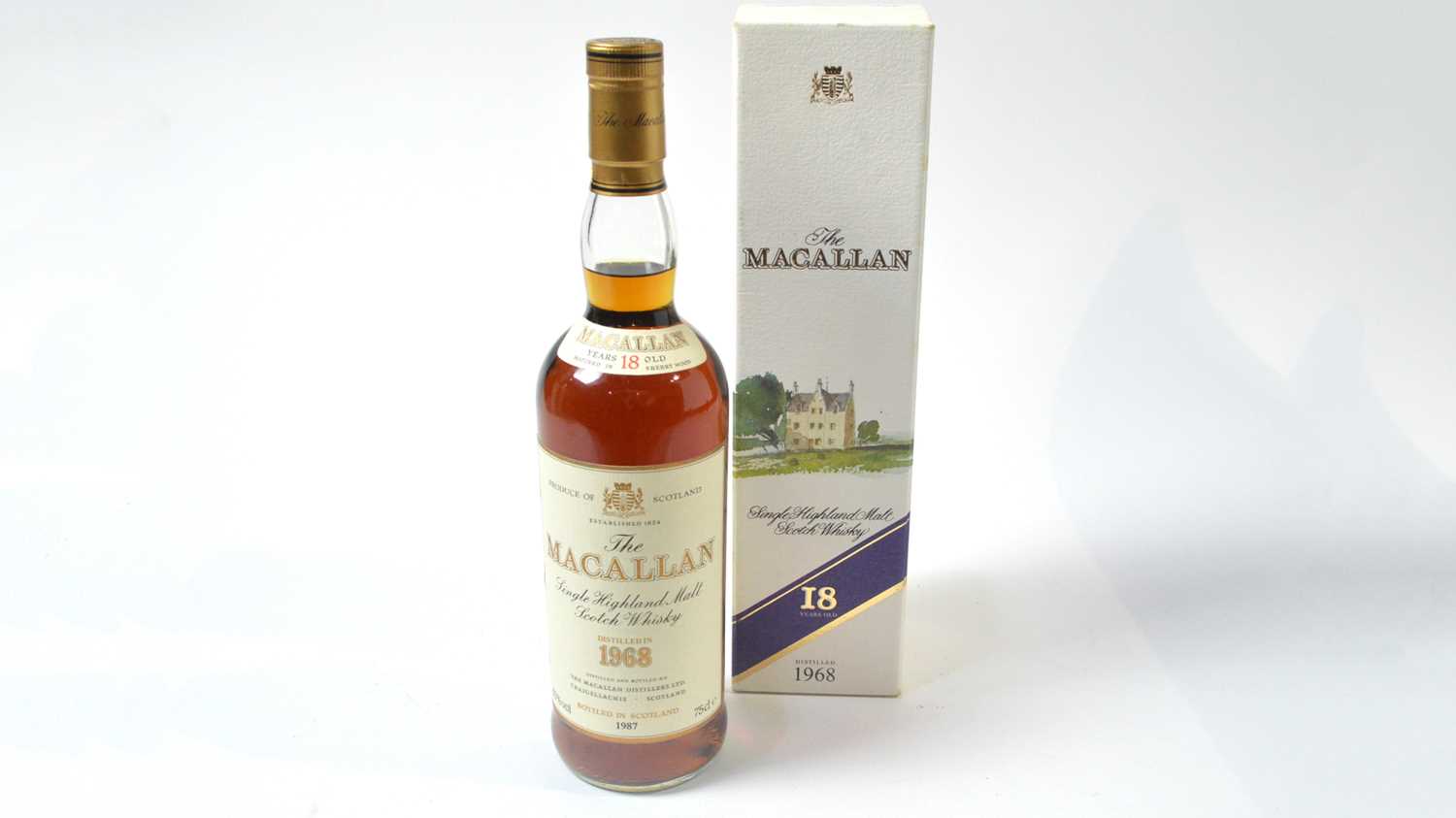 775 - Macallan Single Malt Scotch Whisky, one bottle,