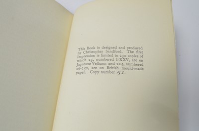 Lot 717 - Poems by Sappho.
