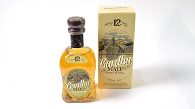 Lot 786 - Cardhu pure malt highland scotch whisky, one bottle