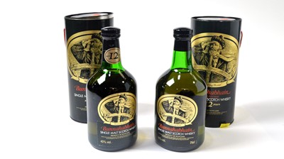 Lot 790 - Bunnahabain single malt scotch whisky, two bottles, 12 years