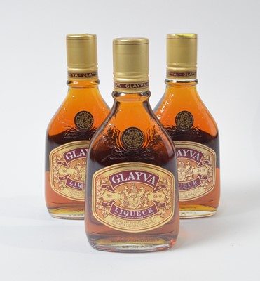 Lot 794 - Long John scotch whisky; The Antiquary Deluxe scotch whisky; and Glayva Liqueur.
