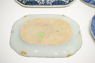 Lot 855 - Two Chinese export dishes and two tureen covers.