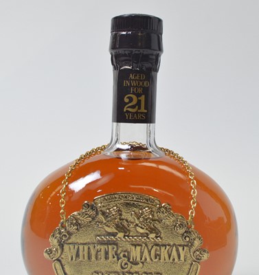 Lot 808 - White & Mackay 21 years old scotch whisky, two bottles
