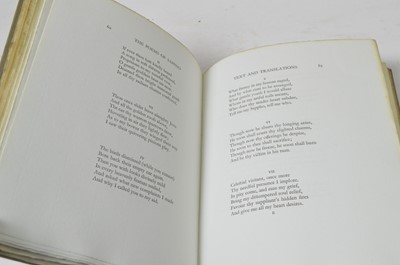 Lot 720 - The Poems of Sappho and other related Authors.