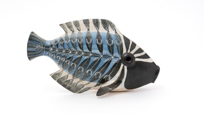 Lot 166 - Ambleside pottery fish.