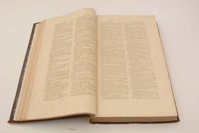 Lot 759 - Samuel Johnson's Dictionary, and another English Dictionary.