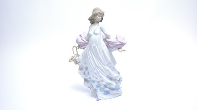 Lot 239 - A Lladro figure of a girl ‘Spring Splendor’.