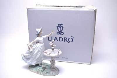 Lot 245 - A Lladro figure of ‘Spring Joy’.