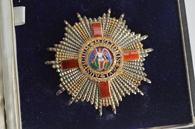 Lot 1049 - The Order of Saint Michael and Saint George, Knight Grand Cross, awarded to Sir William Strang