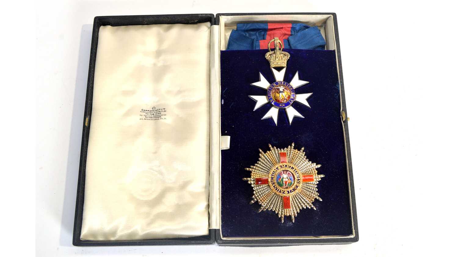 Lot 1049 - The Order of Saint Michael and Saint George, Knight Grand Cross, awarded to Sir William Strang