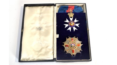 Lot 1049 - The Order of Saint Michael and Saint George, Knight Grand Cross, awarded to Sir William Strang