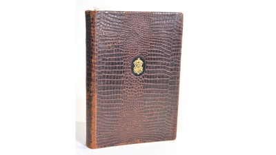 Lot 1052 - The Common Place of Dinner Party book of signatures compiled by Sir William Strang