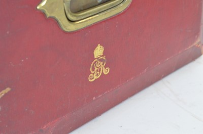Lot 1056 - The Despatch Red Box and another of Sir William Strang