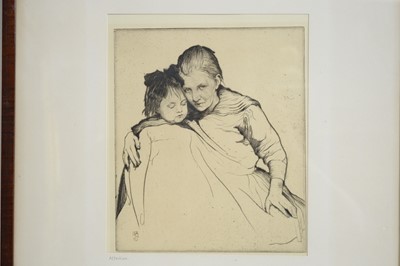 Lot 583 - William Lee Hankey - The Toy, and Affection | etchings