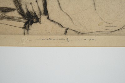 Lot 582 - William Lee Hankey - Mechante | etching