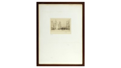 Lot 591 - William Walcot RE - Whitehall | etching