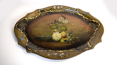 Lot 1058 - Papier Mache Tray