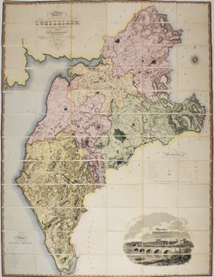 Lot 669 - Greenwood's Map of Cumberland
