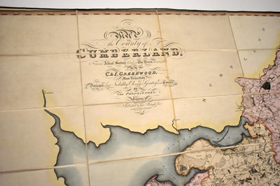 Lot 669 - Greenwood's Map of Cumberland