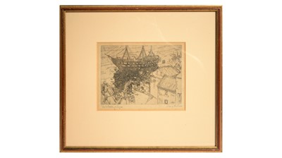 Lot 1003 - George Horton - The Wellesley on Tyne | etching