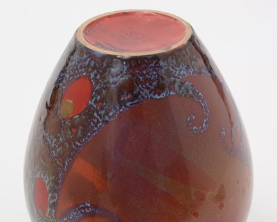 Lot 848 - Charles Noke Sung Flambe Doulton Vase