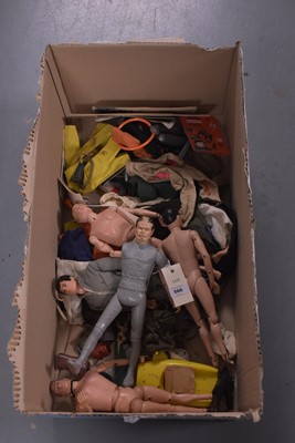 Lot 566 - A selection of Action Men model figures and clothing and accessories