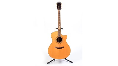 Lot 129 - Crafter electro-acoustic guitar