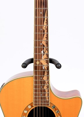 Lot 129 - Crafter electro-acoustic guitar