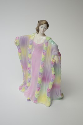 Lot 371 - Three Coalport David Shilling ceramic figures of ladies, various.
