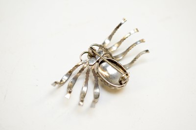 Lot 12 - Two 1930s novelty bug brooches