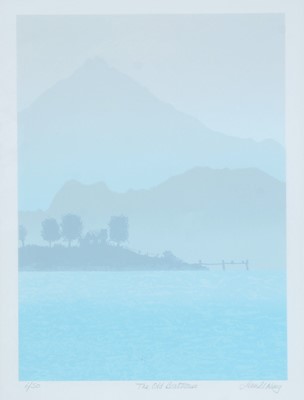 Lot 9 - Jan King - The Old Boathouse | limited edition screenprint