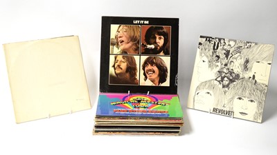 Lot 360 - 24 Beatles and related LPs