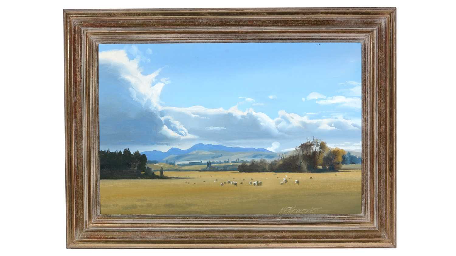 Lot 93 - Maurice Middleditch - Nor'wester, Near Hororata, New Zealand | oil