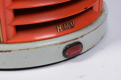 Lot 108 - A retro vintage mid 20th Century circa 1950's HMV Cavendish heater lamp; and another.