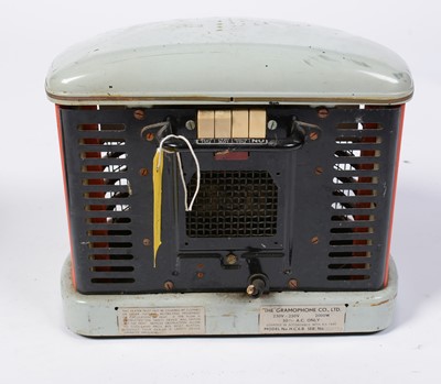 Lot 108 - A retro vintage mid 20th Century circa 1950's HMV Cavendish heater lamp; and another.