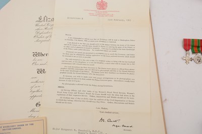 Lot 202 - WWII MBE group awarded to Major Margaret Greig Campbell, Women's Royal Army Corps