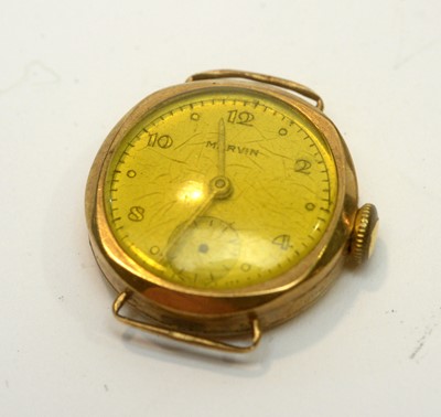 Lot 169 - A selection of gold cased watches