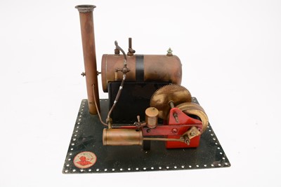 Lot 258 - An first half 20th Century Bowman Models live steam static engine