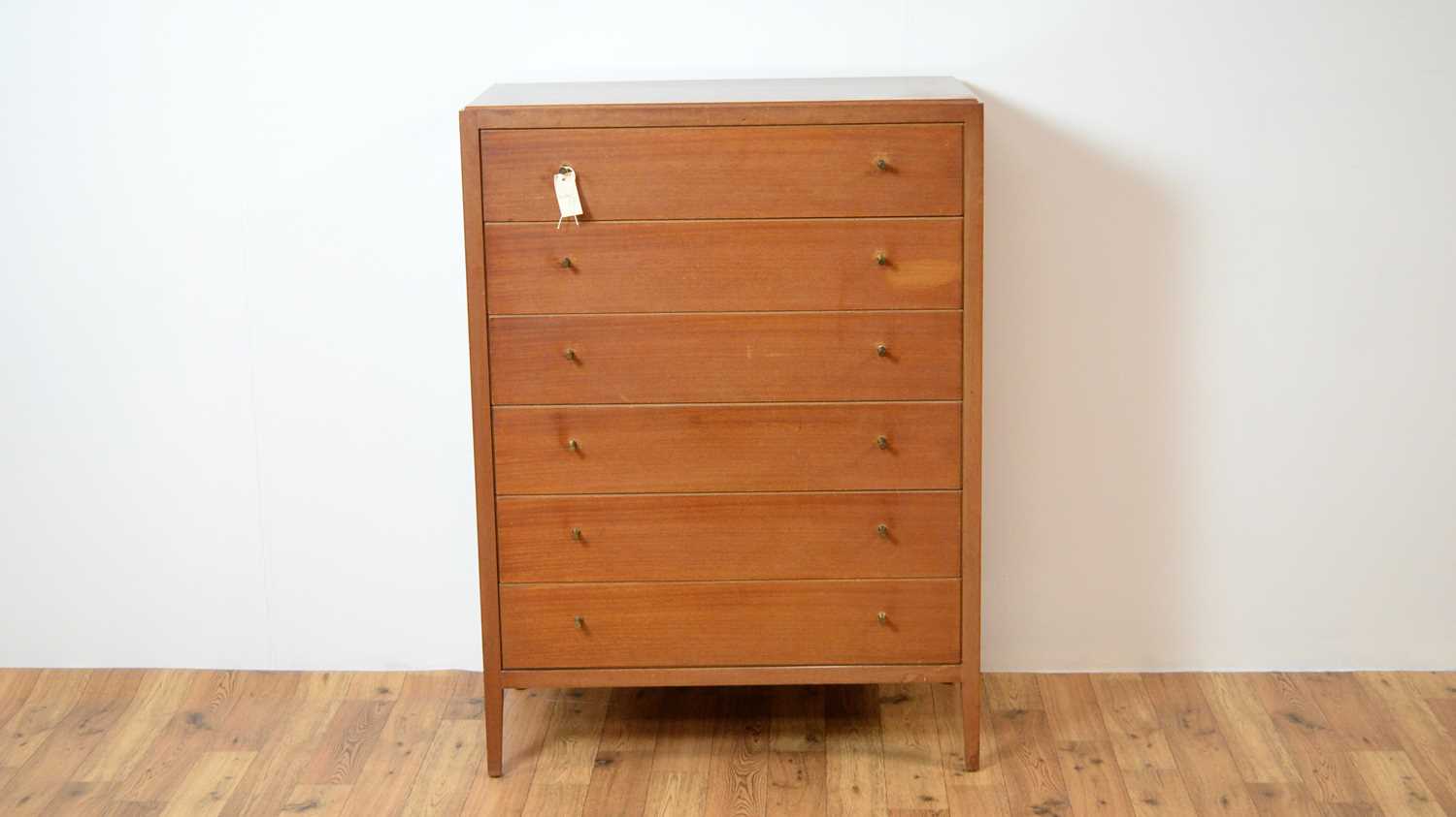 Lot 76 - A retro vintage mid 20th Century circa 1960s teak wood chest of drawers