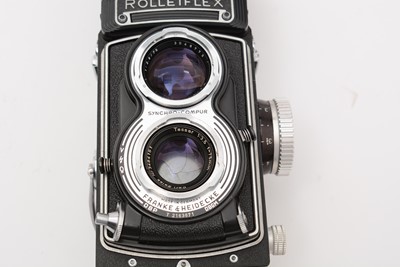 Lot 162 - A Rolleiflex TLR camera