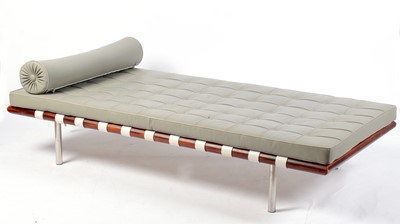 Lot 79 - After Mies van der Rohe - a large contemporary Barcelona daybed
