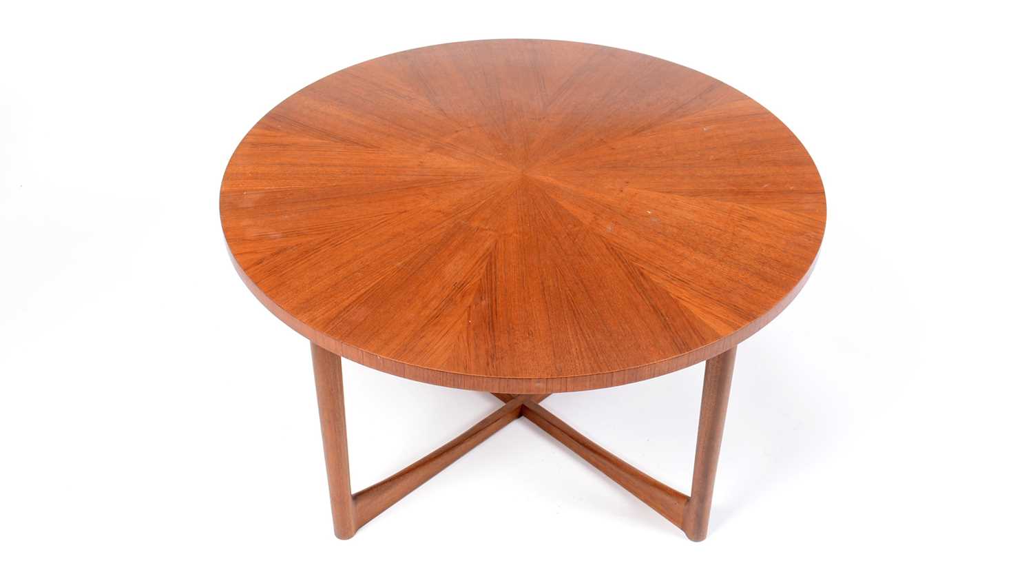 Lot 81 - Attributed to A.H McIntosh of Kirkaldy - a retro vintage 20th Century teakwood coffee table