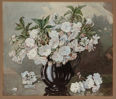Lot 66 - Ernest Winter - Two floral still-life studies | watercolour